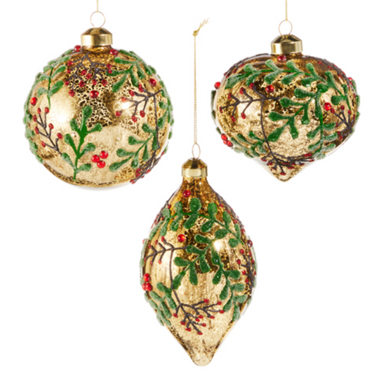 Holly Berry Ornament