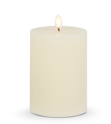 Ivory Pillar Candle