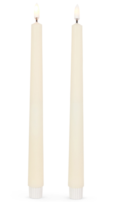 Ivory Taper Candles