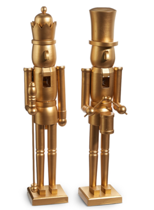 Matte Gold Nutcracker