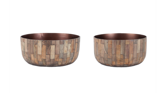Wood and Iron Planter