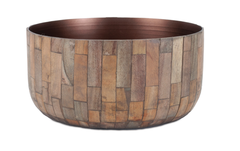 Wood and Iron Planter