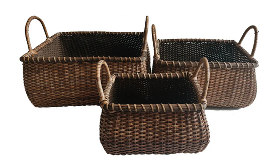 Rattan Market Baskets
