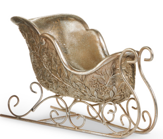 Silver Antique Sleigh