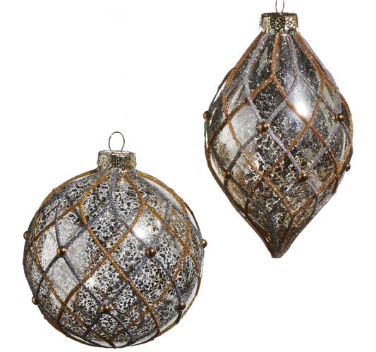 Silver Gold Ornament