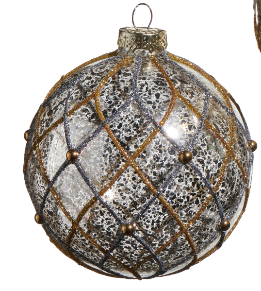 Silver Gold Ornament