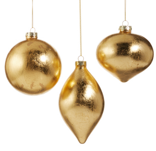 Gold Leaf Ornament