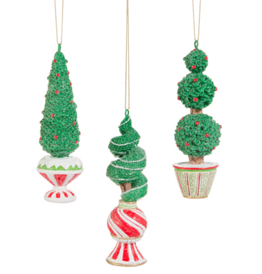 5" Topiary Ornament