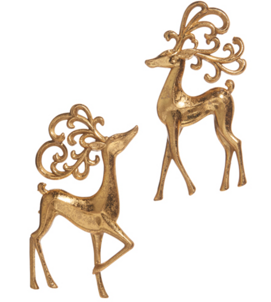 5.25" Ornate Deer Ornament