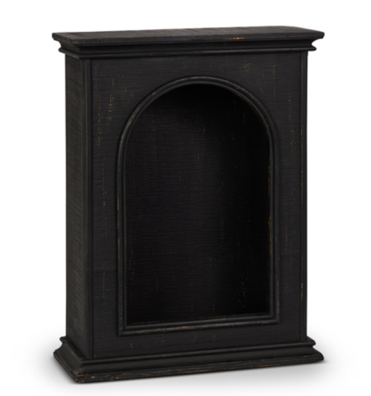 Black Curio Mini Cabinet