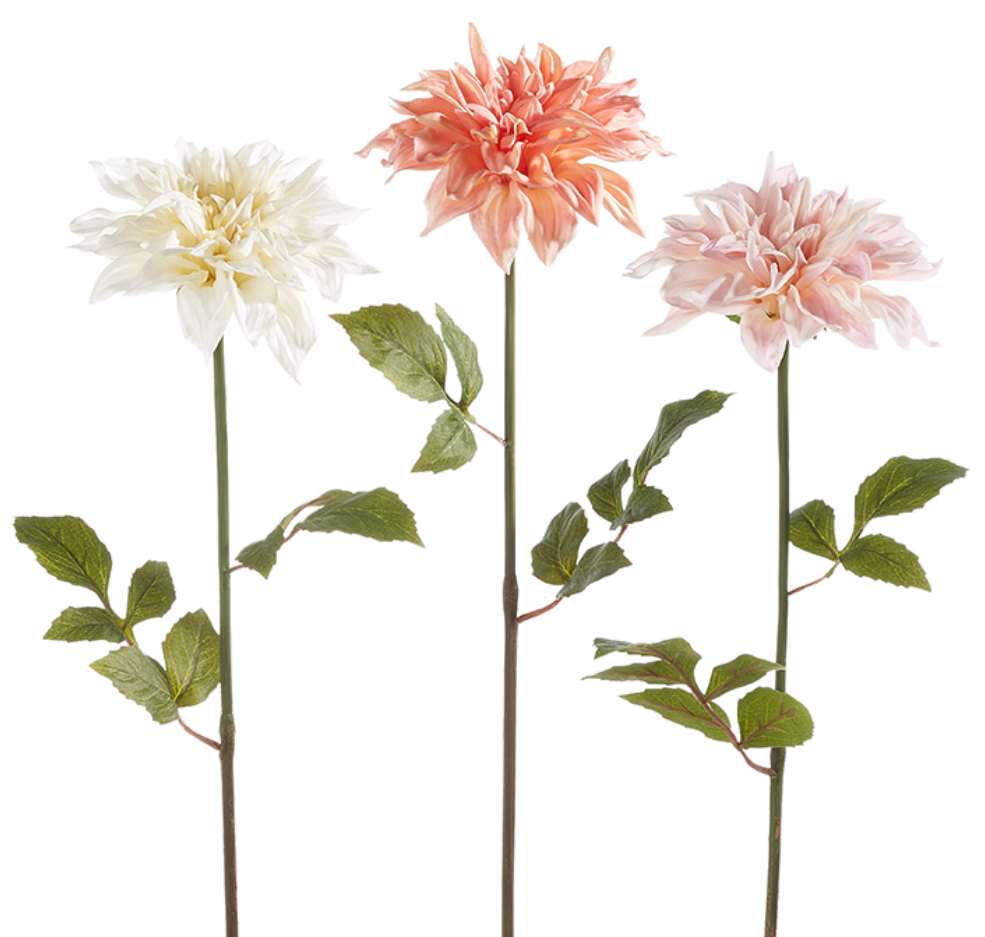 24" Real Touch Dahlia Stem