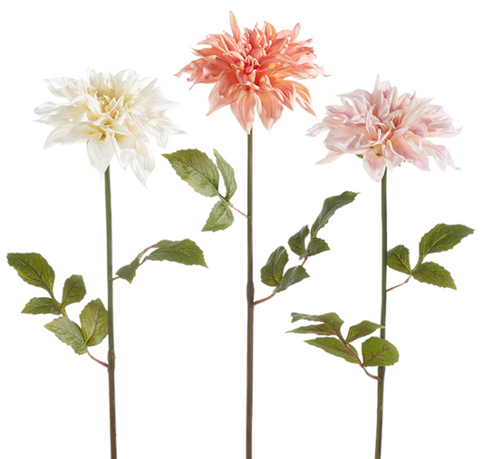 24" Real Touch Dahlia Stem