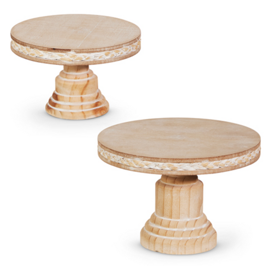 Natural Distressed Pedestals