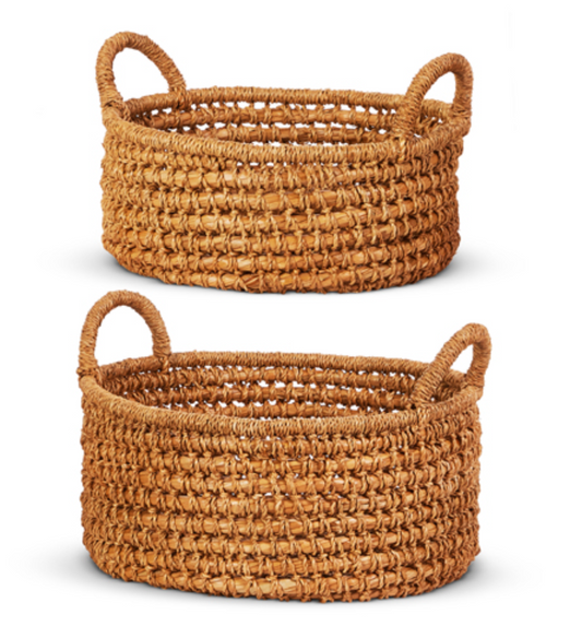 Eyelet Woven Baskets