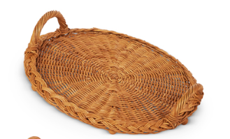 Handled Woven Trays