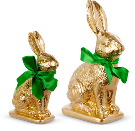 Gold Foil Bunnies