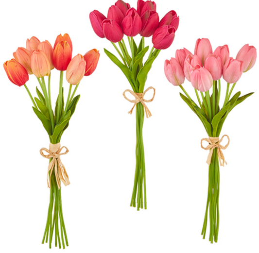 15" Real Touch Tulip Bundle 3