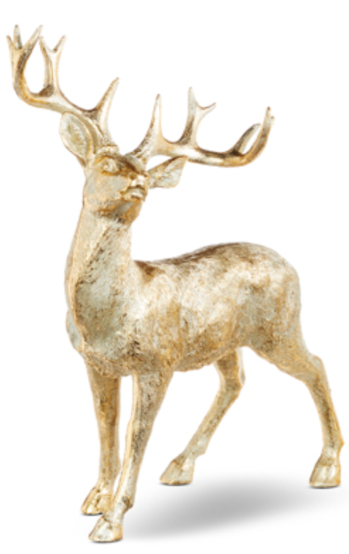 Gold Standing Deer