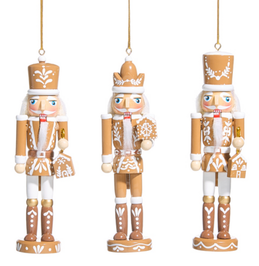 Gingerbread Nutcracker Ornament