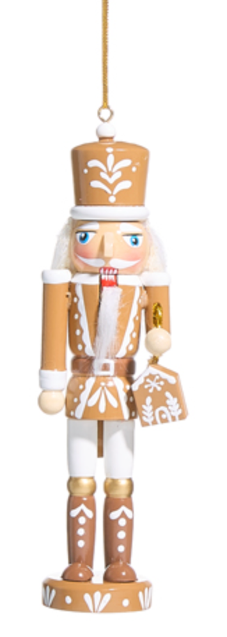Gingerbread Nutcracker Ornament