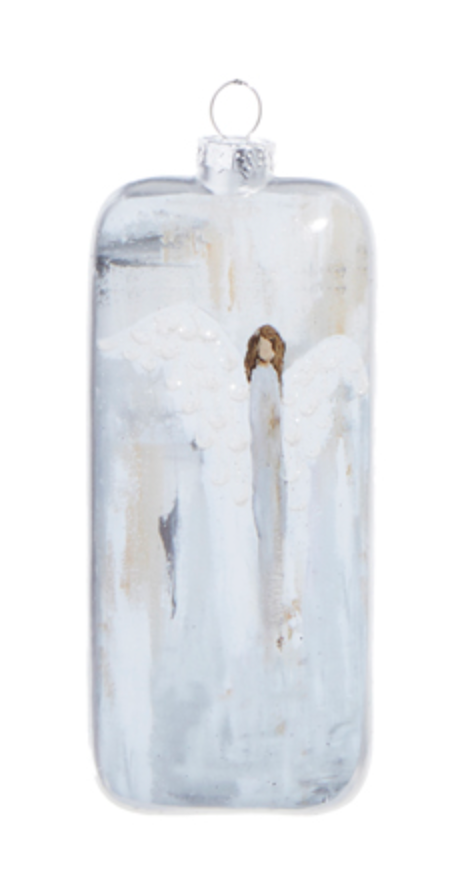 Angel Rectangle Ornament