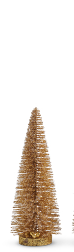 Gold Bottle Brush Trees