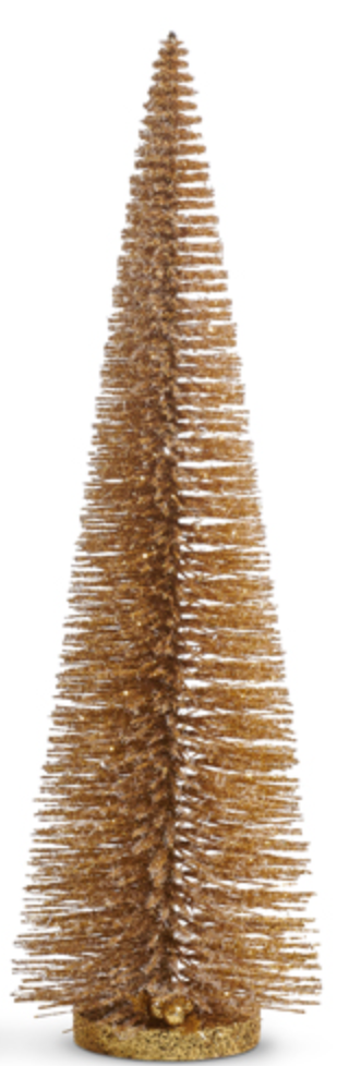 Gold Bottle Brush Trees