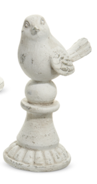 7" Birds on Pedestals