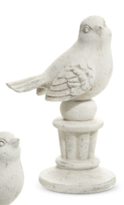 7" Birds on Pedestals