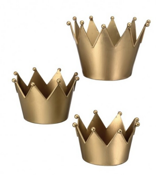 Metal Crown Dish