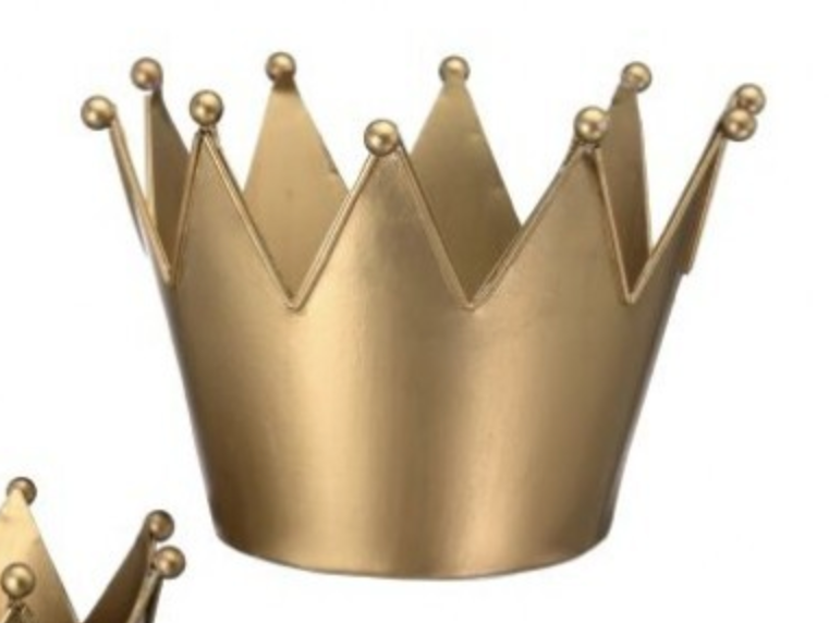 Metal Crown Dish