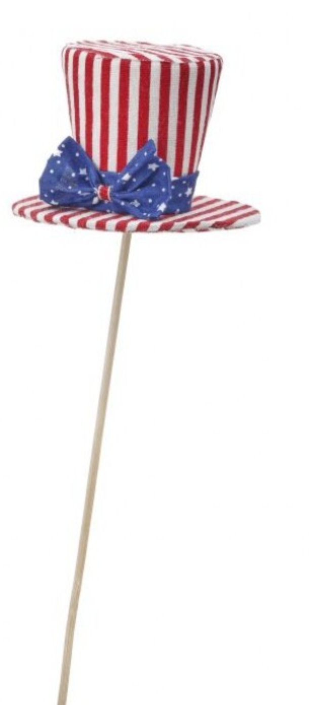 FABRIC UNCLE SAM HAT PICK