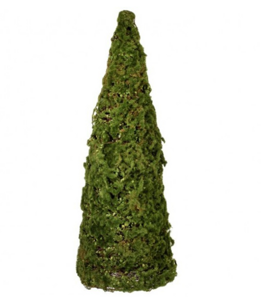 MOSSED CONE TREE 24"