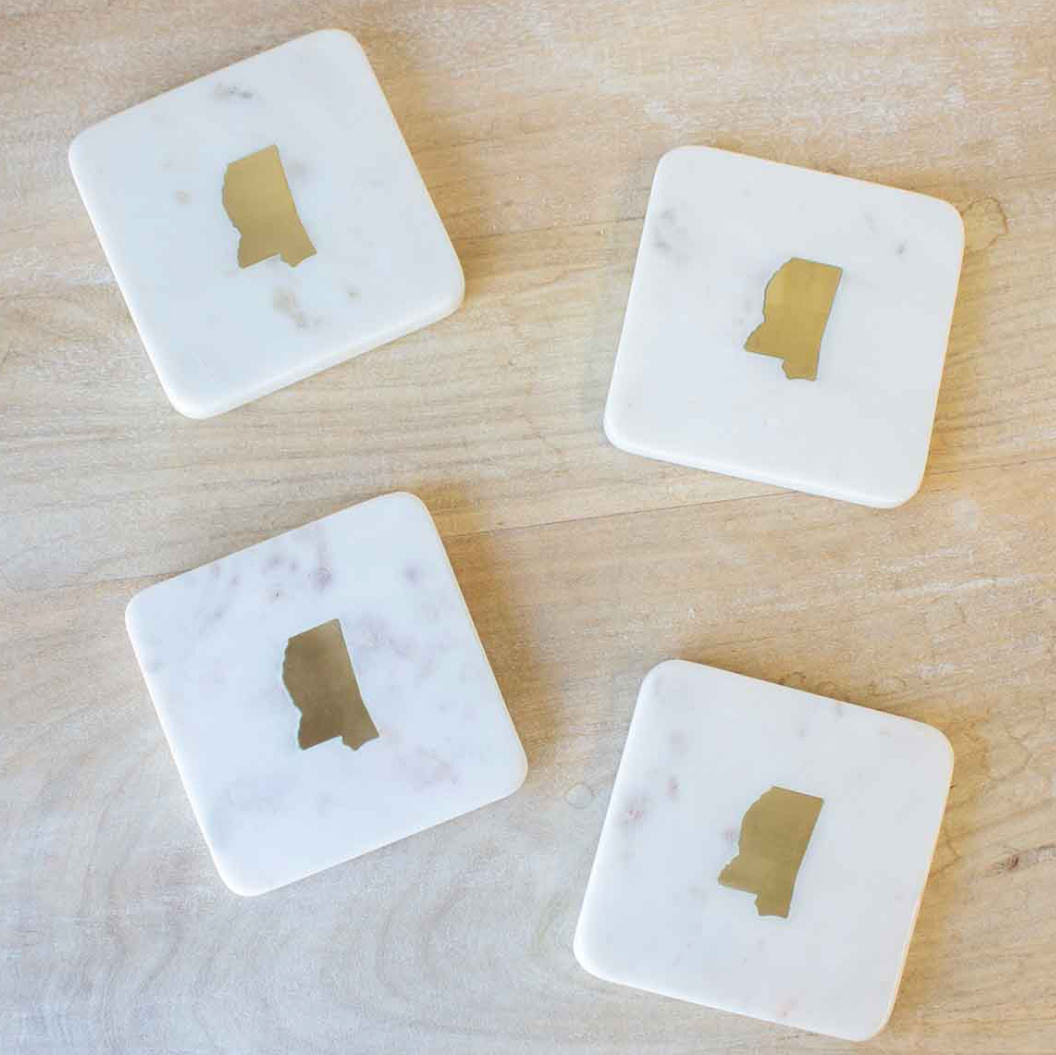 Mississippi Marble Coaster