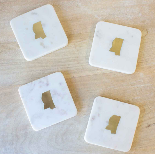 Mississippi Marble Coaster