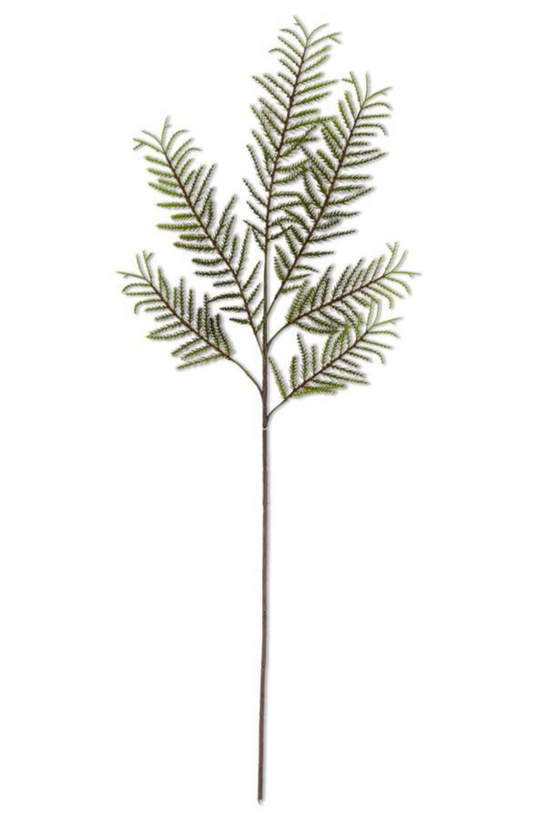Cypress Spray with Brown Flocking