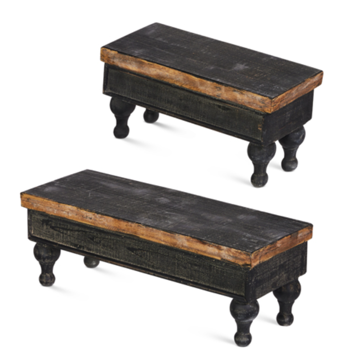 Antique Black Risers