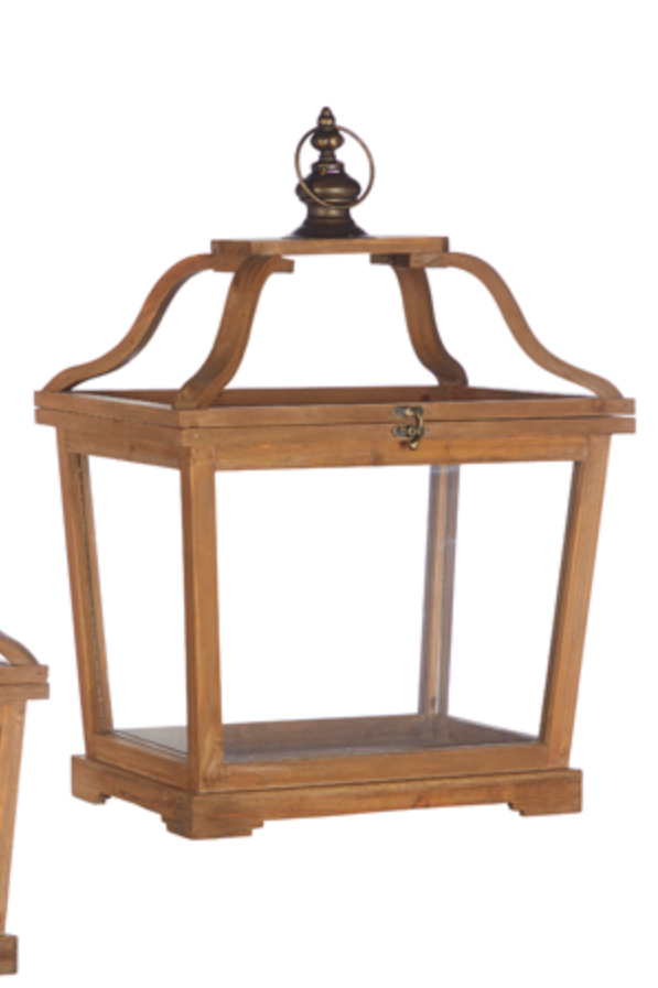 Wooden Lanterns with Finial
