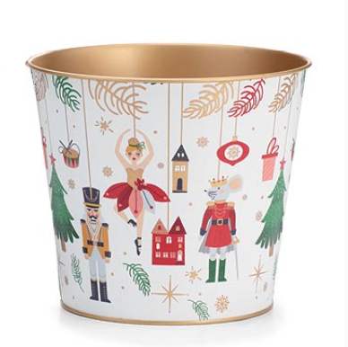 4" Nutcracker Planters