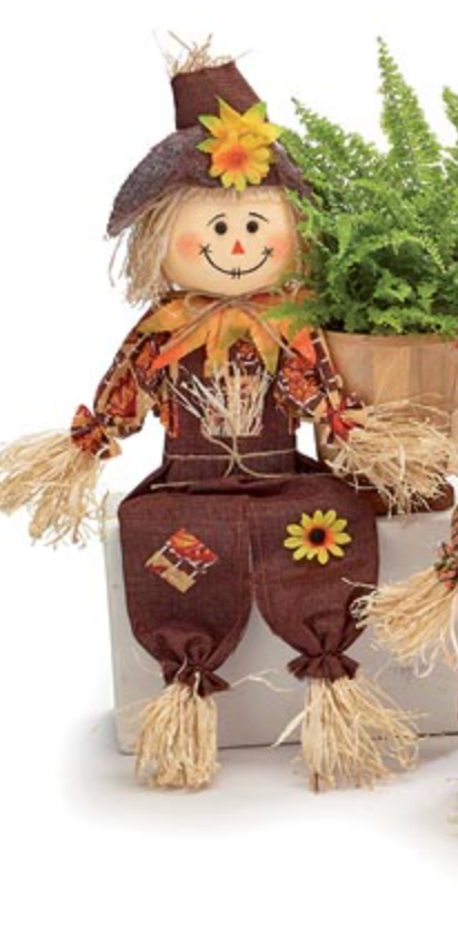 Sitting Scarecrow
