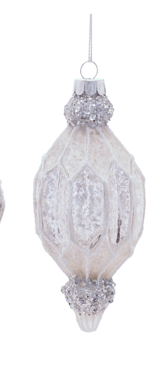 Glass Drop Ornament