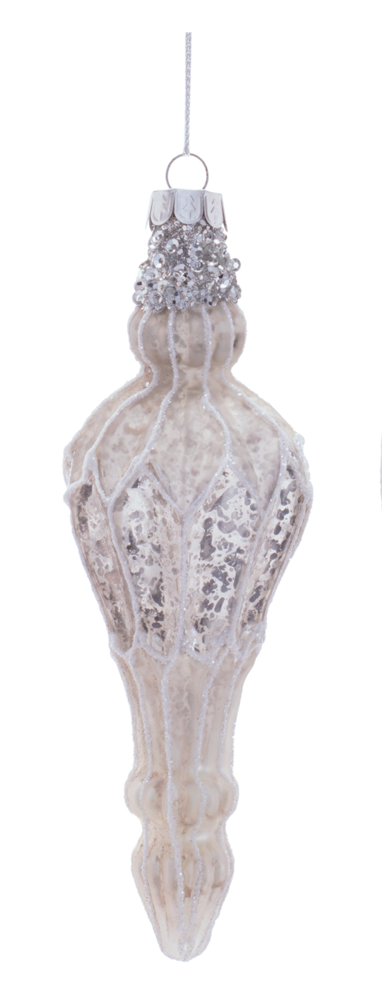 Glass Drop Ornament