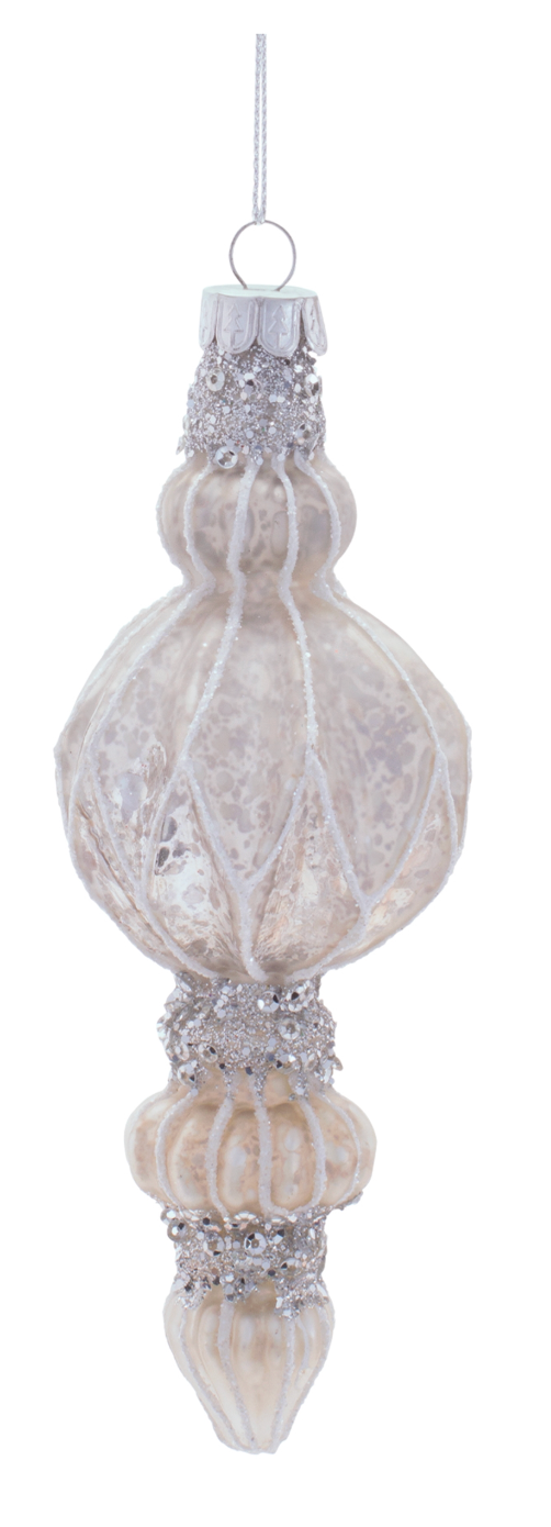 Glass Drop Ornament