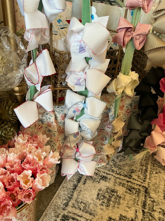 Stitched Birthday Bows