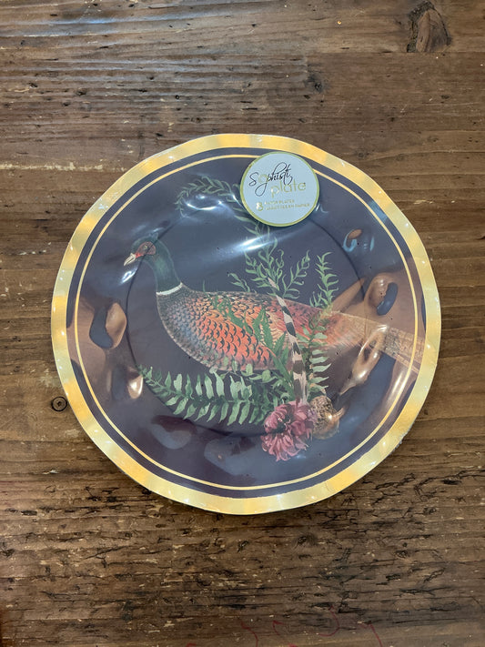 Feather Grove Wavy Dinner Plate