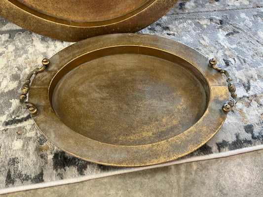 Antique Gold Tray