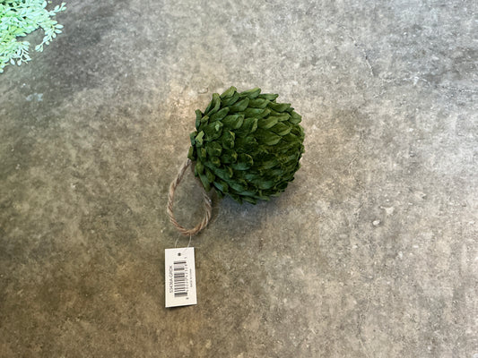 green petal leaf ball