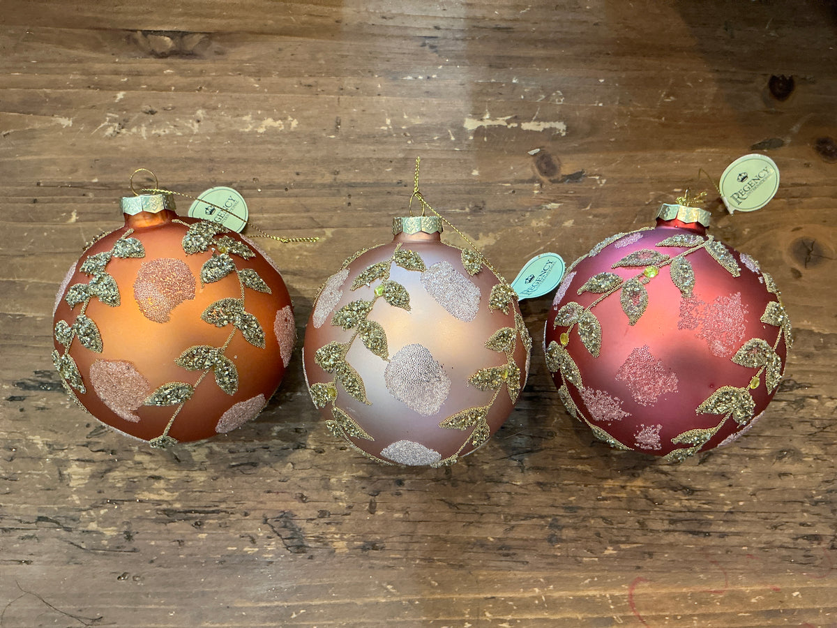 Beaded Ball Ornament