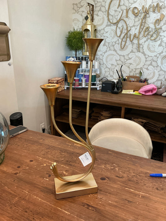 Triple Taper Candle Holder 17.25" - L