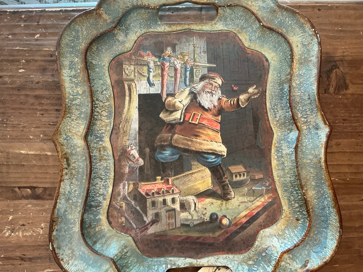 Fireplace Santa Tray